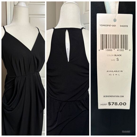 BCBG Black Sleevless Dress - Picture 2 of 3